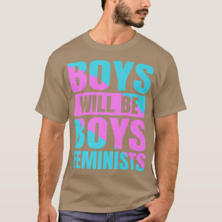 Camiseta Los chicos serán feministas feministas Derechos hu