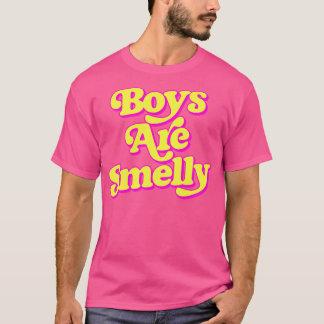 Camiseta Los chicos son malolientes