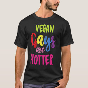 Camiseta Los chicos veganos son más atractivos vegetarianos