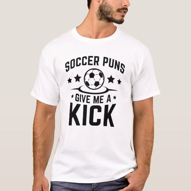 Camiseta Los chistes de fútbol me dan patada (Anverso)