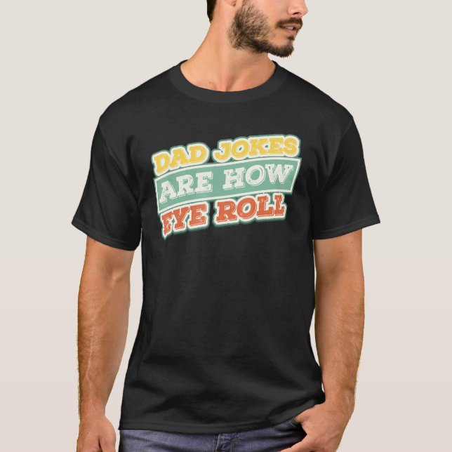 Camiseta Los Chistes De Papá Noel Son Como El Rollo Ojo - P (Anverso)