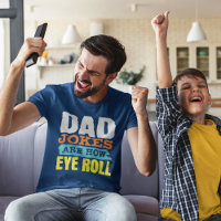 Los chistes de papá son como giro los ojos el Día 