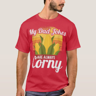 Camiseta Los Chistes de papá son siempre vegetales sanos de