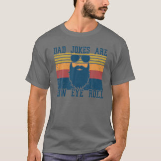Camiseta Los Chistes De Papá Son Un Fanático Gracioso De Vi