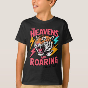 Camiseta Los cielos están rugiendo Salmo 19_1 Tigre Cristia