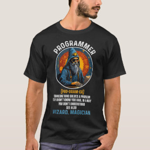 Camiseta Los Científicos Informáticos De Definición De Prog