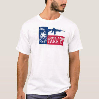 Camiseta Los CIERVOS BLANCOS Tejas vienen tomarle AR15