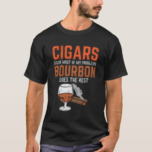 Camiseta Los Cigarros Resuelven La Mayoría De Mis Problemas