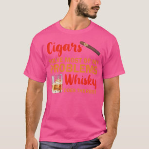 Camiseta Los cigarros resuelven la mayoría de mis problemas