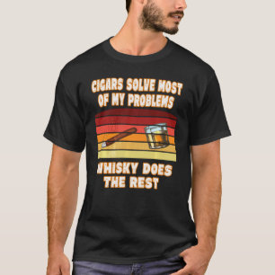 Camiseta Los Cigarros Resuelven La Mayoría De Mis Problemas
