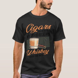 Camiseta Los Cigarros Solucionan La Mayoría De Mis Problema