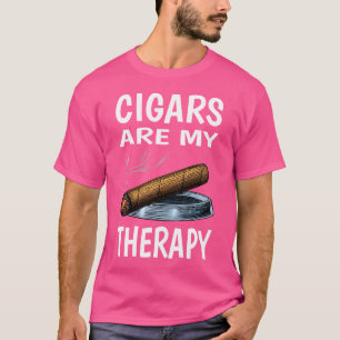 Camiseta Los cigarros son mi terapia I Fumador de Azúcar I