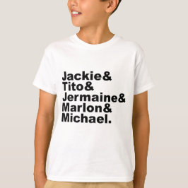 Camiseta Los cinco hermanos cantantes de Gary, Indiana