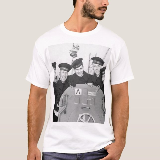 Camiseta Los cinco hermanos de Sullivan, toda la imagen (Anverso)