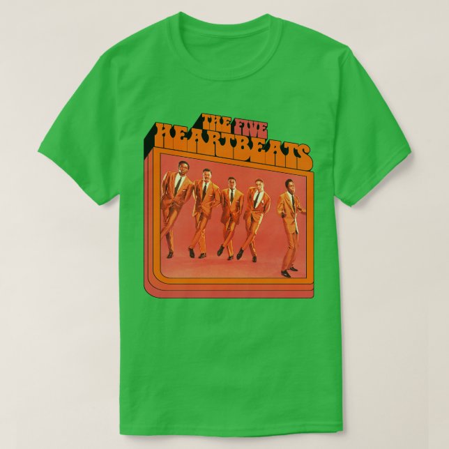 Camiseta Los cinco latidos 1 (Diseño del anverso)