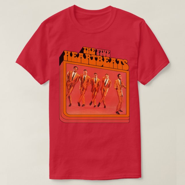 Camiseta Los cinco latidos del corazón (Diseño del anverso)