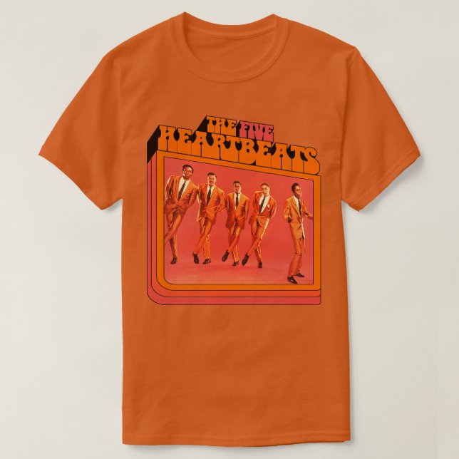 Camiseta Los cinco latidos del corazón (Diseño del anverso)