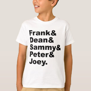 Camiseta Los Cinco Ratones   Frank Dean Sammy Joey & Peter