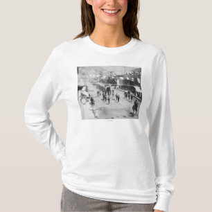 Camiseta Los ciudadanos de Deadwood celebran la realizació