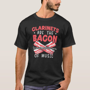 Camiseta Los Clarinets Son El Bacon De La Música Clarinetis