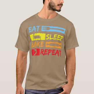 Camiseta Los cocineros que preparan comida para dormir Bake