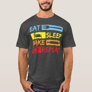 Camiseta Los cocineros que preparan comida para dormir Bake