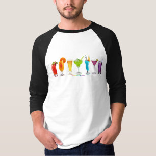 Camiseta Los cócteles alcohólicos LGBTQIA gay de SlipperyJo