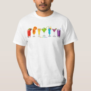 Camiseta Los cócteles alcohólicos LGBTQIA gay de SlipperyJo