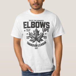 Camiseta ¡Los codos arriba! Sobre la cultura de hockey cana