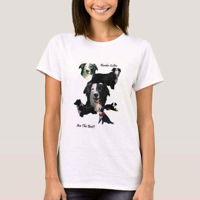 Camiseta ¡¡Los Collies De Fronteras Son Los Mejores!! Camis (Anverso)