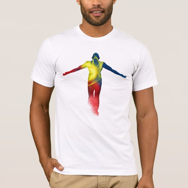 Camiseta Los colores de PARA ARRIBA (Anverso)