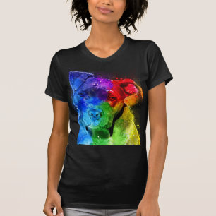Camiseta Los colores del amor son un Pitbull