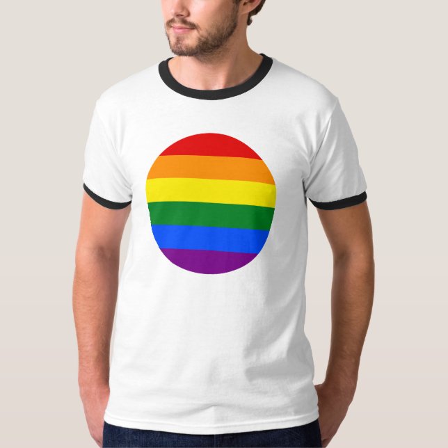 Camiseta Los colores del arcoiris (Anverso)