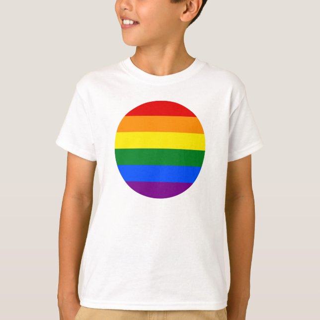 Camiseta Los colores del arcoiris (Anverso)