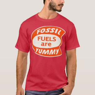 Camiseta Los combustibles fósiles son deliciosos