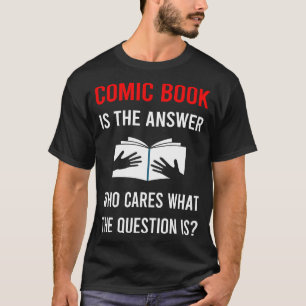Camiseta Los Cómics Libros Cómic La Respuesta