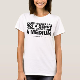 Camiseta los cómics no son un género
