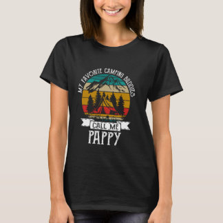 Camiseta Los compañeros de camping me llaman Camping Pappy