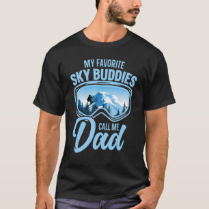 Camiseta Los compañeros de esquí que mis compañeros favorit