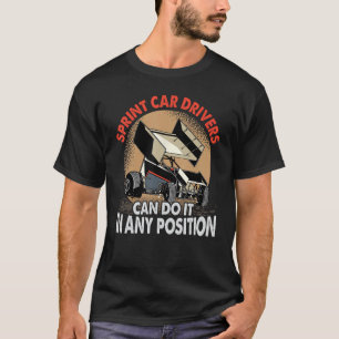 Camiseta Los Conductores De Los Coches De Sprint Pueden Hac