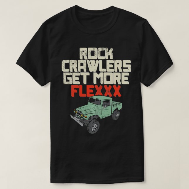 Camiseta Los conductores del RF Rock Crawler Fan Rock Crawl (Diseño del anverso)