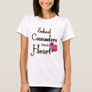 Camiseta Los consejeros de la escuela tienen corazón