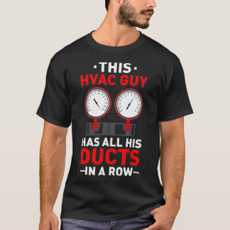 Camiseta Los Contratistas HVAC Tienen Sus Ductos En Una Fil