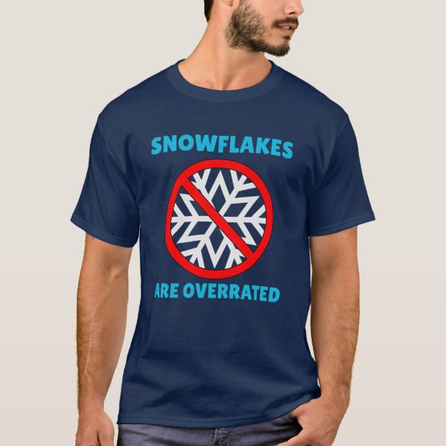 Camiseta Los Copos De Nieve Son Sobrevalorados En Los Salto (Anverso)