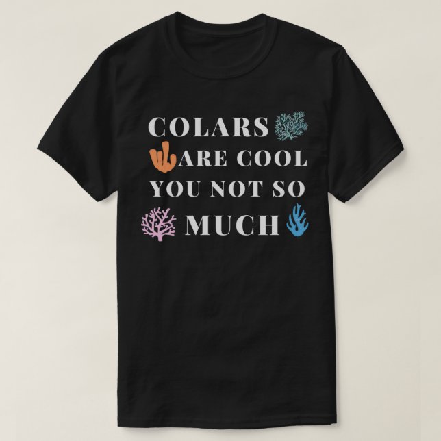 Camiseta Los Corales Son Acuario De Guay (Diseño del anverso)