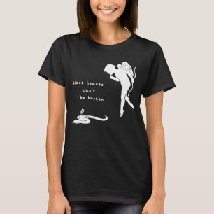 Camiseta Los Corazones Negros No Se Pueden Romper Cupido Ma