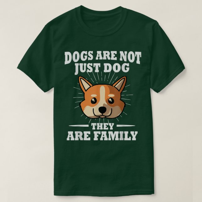 Camiseta Los Corgi Galeses De Cardigan No Son Solo Perros,  (Diseño del anverso)