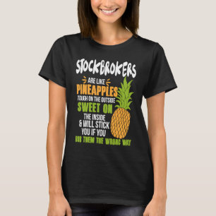 Camiseta Los corredores de bolsa son como el trabajo de las