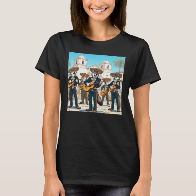 Camiseta Los Coyotes Mariachi  (Anverso)