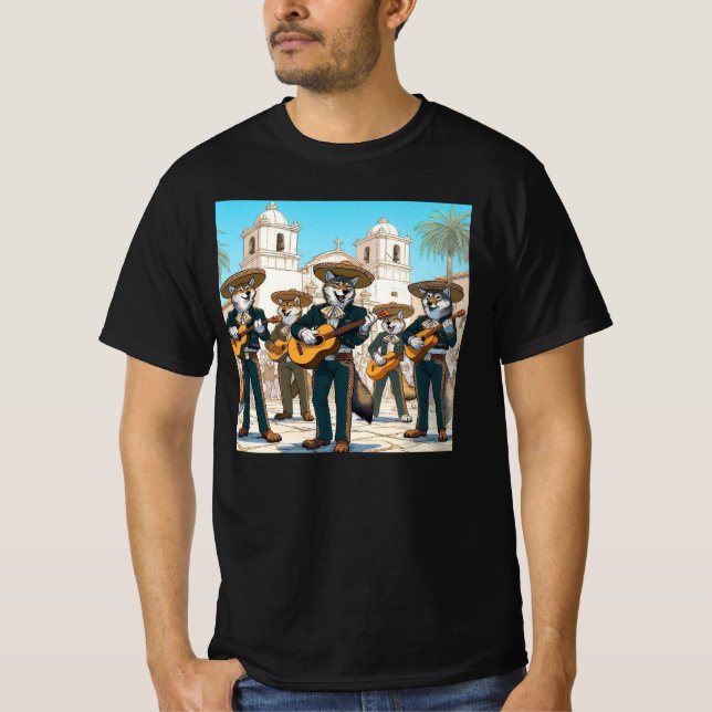Camiseta Los Coyotes Mariachi (Anverso)